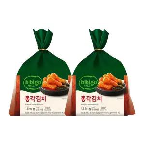 [하프클럽/CJ제일제당]비비고 총각김치 1.5kg x2개