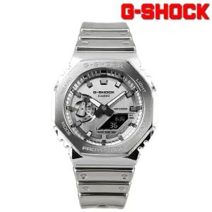 지샥 200M 방수 아날로그+디지털 LED 라이트 손목시계 GM-2100YM-8ADR