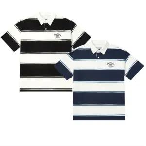 [행텐주니어][모다부평]행텐주니어 스트라이프 카라 반팔 티셔츠/14520-030-402-07_BP