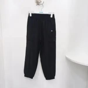 [에꼴리에]쿨 스판 와샤 와이드  조거 바지(24B0281  BK)_CJ