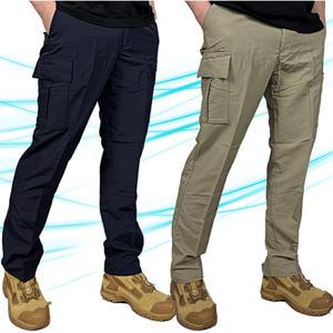 여름 타슬란 카고 작업복 바지 ML 남성 남자 스판 등산 노가다 하의 냉감팬츠 빅사이즈