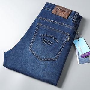JEEP 지프 남자 청바지 스판 작업복 봄 여름 빅사이즈 중년 팬츠 29-44