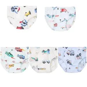 [대구백화점] [오가닉맘][25년 신상팬티]블카자동차 5종세트(MKFUUP09-5)