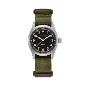 해밀턴 H69401930 카키 필드 쿼츠 남성 나토 38mm NEW모델