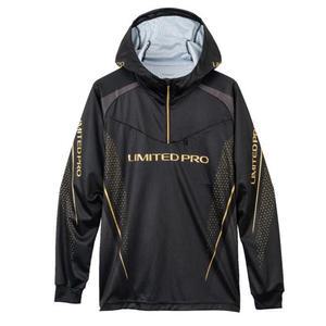 시마노 SH-124W 리미티드 프로 하프 집 긴팔 후드 티셔츠