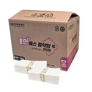 [신상품출시] 핸드타올 2겹5000매 토미예스 절약형 P-904 페이퍼타올 비교하지마라 주방 손티슈