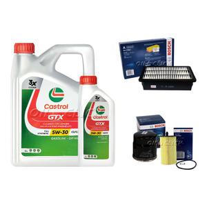 그랜드카니발R 2.2 엔진오일 세트 디젤 캐스트롤 GTX SQ/C2/C3 5W30 7L+필터