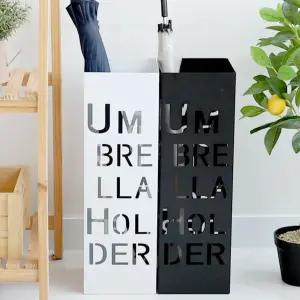 J2K 우산꽂이 메탈 심플 사각 장마 카페 헤어숍 오피스