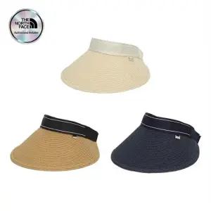 공식)여성 빅 브림 웨빙 선 캡 NE3CQ11 3종 택1