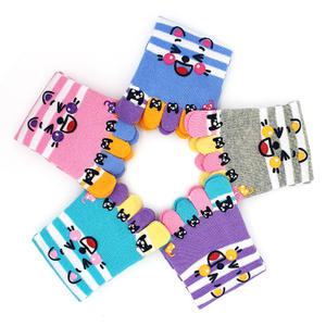 싸자나 여성 캐릭터 발가락 양말 5켤레 냥말이