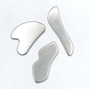 304 스테인리스 바디 아이스 괄사 눈 피부 마사지기