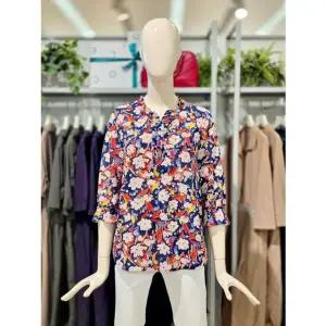 [갤러리아] 크로커다일레이디 플라워 프린트 블라우스 CLEMBL117