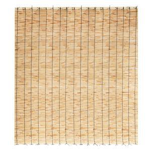 자연소재 갈대발 176x180cm 특대형 고급 현관문발 창문발 블라인드 햇빛가리개 천연문발