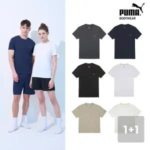 [푸마 언더웨어][푸마] 혼성 기능성 반팔 홈웨어 언더셔츠 2종세트 택1