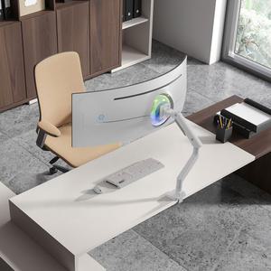 카멜마운트 싱글 초 고중량 암타입 모던 모니터 거치대 받침대 모니터암 MPS1H