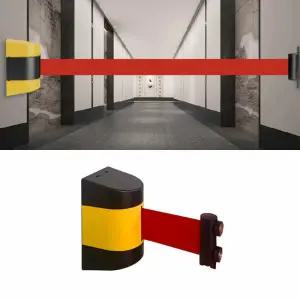 자석 벽부착 차단 벨트 바리케이트 5cm x3M 벨트차단봉