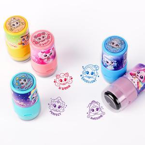 티니핑 칭찬 스탬프 (12개 1세트) /컬러잉크 그림스탬프 찍기놀이 도장완구