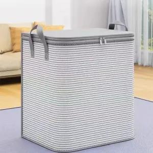 대용량 이불 정리함 손잡이 리빙 박스 수납함/보관/커버/가방/보관팩/이불백/정리/옷장/겨울/옷보관/이사용