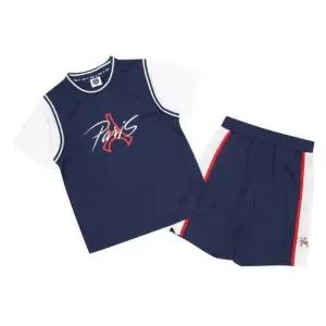 HC15 PSG베스킷볼4부세트 농구유니폼 SJZ304-MKTR80