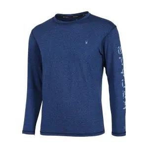 스파이더 맨즈 롱 슬리브 UPF 50+ 레쉬가드 S923173 ABYSS