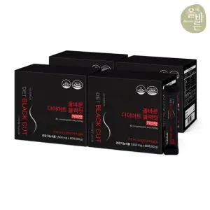 다이어트 블랙컷 커피맛 60포 4박스 총240포)