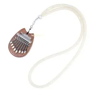 미니 칼림바 목걸이포함 연습 연주 엄지피아노 우드 손가락연습기 피아노오르골 여가생활