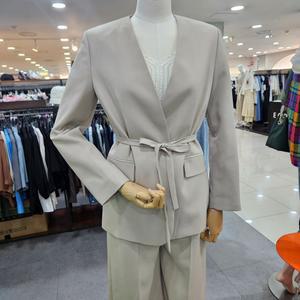 시슬리/애플아울렛/노카라 벨티드 재킷/SAJKC4531