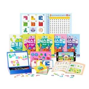 슈퍼 파닉스 한글+소리 나는 자석 세트 세이펜호환별매