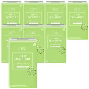 내츄럴코튼 [시그니처] 롱 팬티라이너 28Px8팩