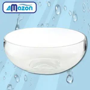 다팜아쿠아 아마존 SHC639-15 유리 화병 수경 재배 테라리움 다용도 대형 수반 어항 (31x15cm)