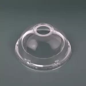 [원포장]107파이 아이스컵 뚜껑 PET 돔리드 1박스(500개)