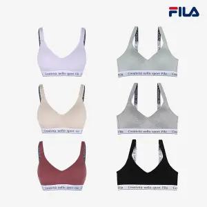 [휠라][휠라 언더웨어] 아웃핏 휠라벨로 브라탑 v2 (FI4BAG1450F_3SKU)