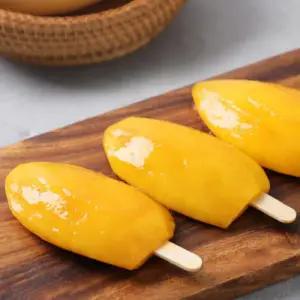 해와바다 달콤한 아이스 천연망고바 10개입/천연과일100% 그대로 얼린 해와바다