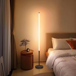 플로어 스탠딩 램프 북유럽 LED 거실 침실 수직형