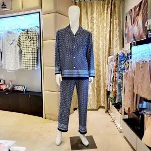 [대구백화점] [비너스]남성 보더나염 스판 홈웨어세트(VEV3980M VEP3980M)