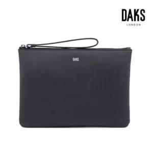 [백화점 선물포장] 닥스 클러치백 남성 파우치 손가방 일수가방 가죽 블랙 102