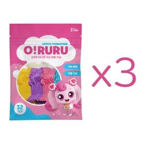 오루루 캐치티니핑 키즈 덴탈 치실 32개입 [3세트]