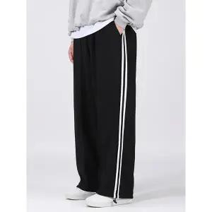 [후앙스]와이드 옆 스트라이프 밑단 스트링 팬츠 HKBP2005_P404158046