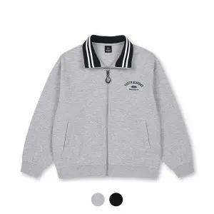 [폴햄키즈] 영스터 공용 더블피케 컬러배색 립 카라 가디건PKE1TC3710