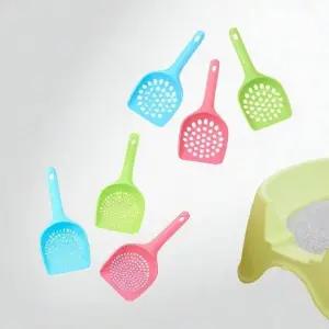 고품질 고양이 화장실 모래삽 벤토나이트용 걸이형 2type 고양이똥삽 (WFJLVEH)