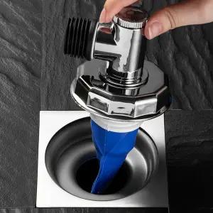 냄새차단 세탁기 배수구 트랩 (2구 T형)