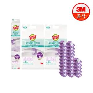 [3M]울트라클린 변기청소용 크린스틱 핸들+리필 25개