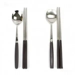 스텐 27종 단체급식 업소 식당 가정 진공 젓가락 수저 삼각 사각