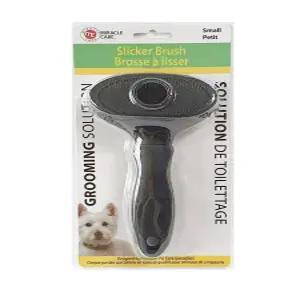 미라클 슬리커 하드 브러쉬 Small 애견 엉킨털 죽은 털 제거 전용 강아지 빗