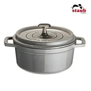 [스타우브] 꼬꼬떼 원형냄비 그레이 20cm