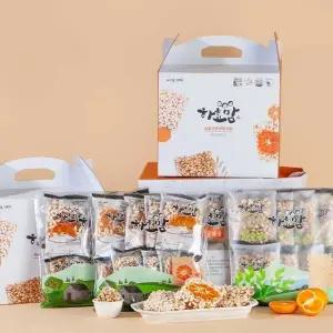 하효맘 제주과즐 3종 혼합세트 총 32개 (감귤16개 + 감귤칩 8개 + 보리 8개)