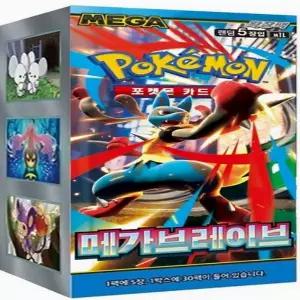 포켓몬카드 MEGA 확장팩 메가브레이브1박스 30팩