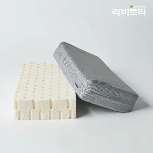 라버트리 천연라텍스 사각 베개 쿠션 세트