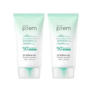 메이크프렘 유브이 디펜스 미 노세범 선크림 40ml+40ml