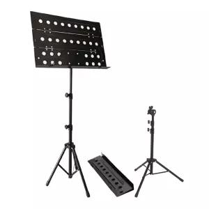 3단 접이식 보면대 악보 거치대 스탠드 받침대 연주회 버스킹 휴대용 이동식 악보대 (가방포함)